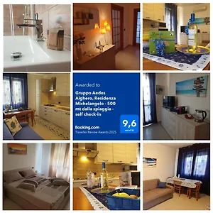 Gruppo Aedes Alghero, Residenza Michelangelo - 500 Mt Dalla Włochy